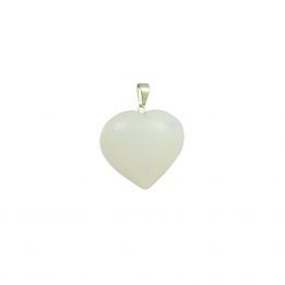Colgante Corazón Opalina 2.5cm